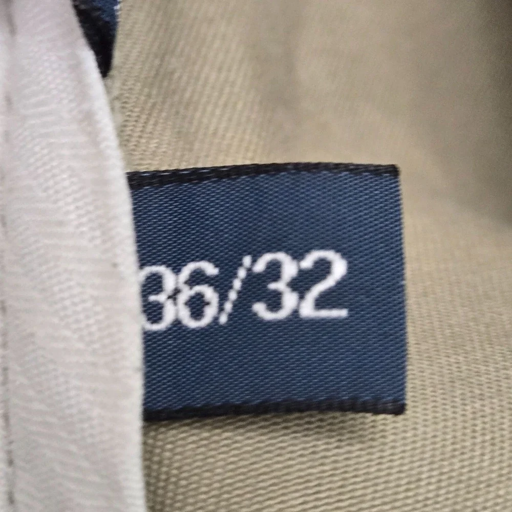 Polo Ralph Lauren Preston Mens Khaki Pants 36x30 100%‎ Cotton Classic Fit